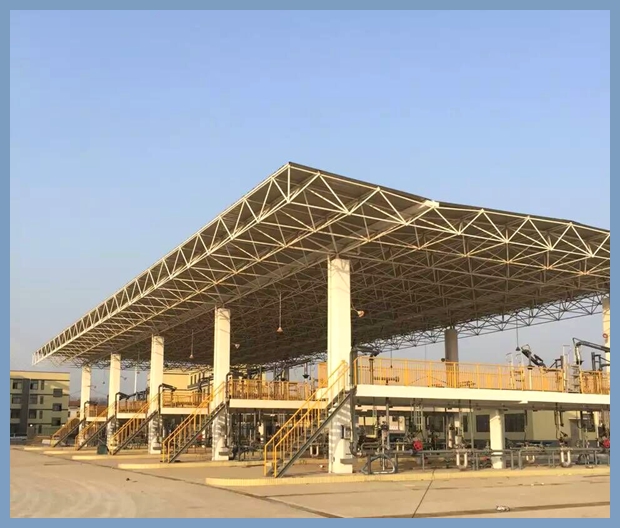 新華聯富潤石油化工油庫項目驗收中項目工程現場